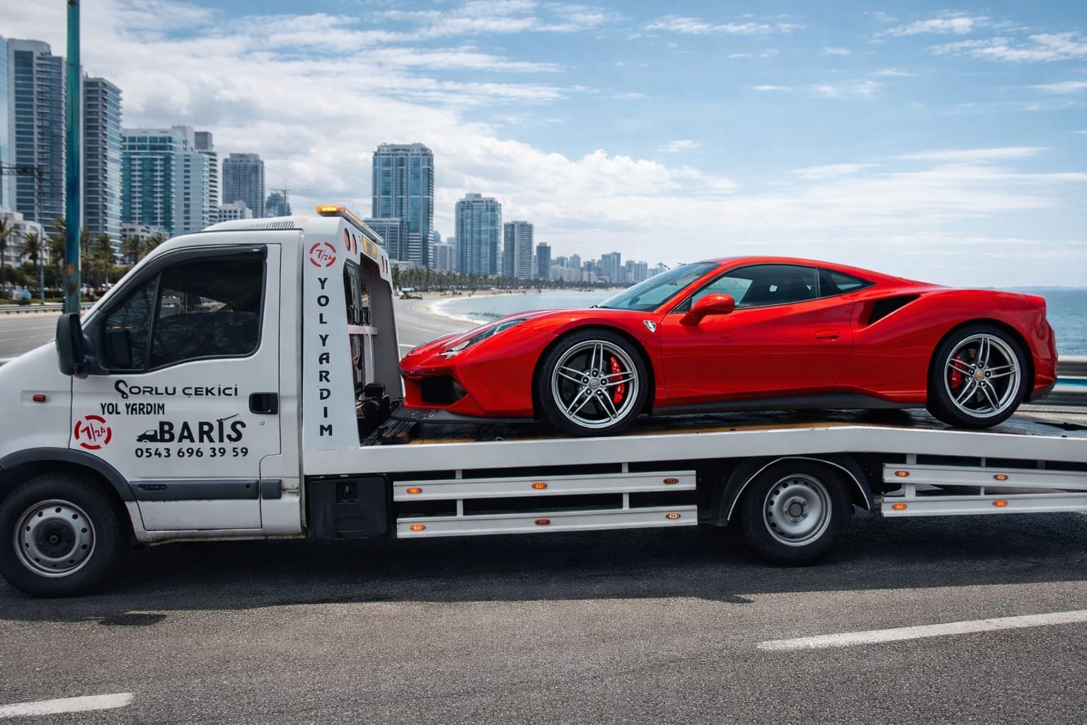Çorlu çekici hizmeti - araç taşıma