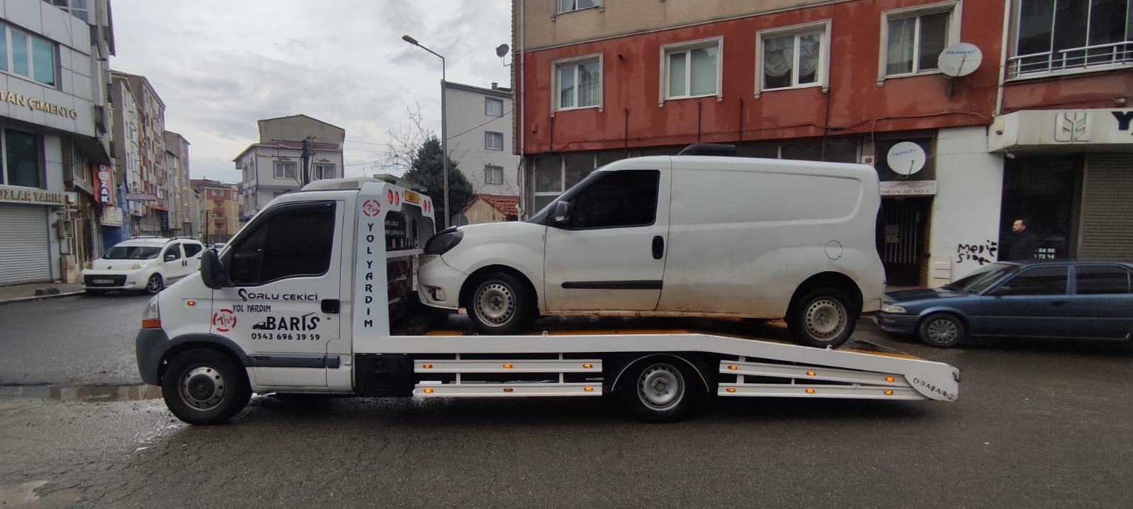 Çorlu otobüs çekici - otobüs kurtarma